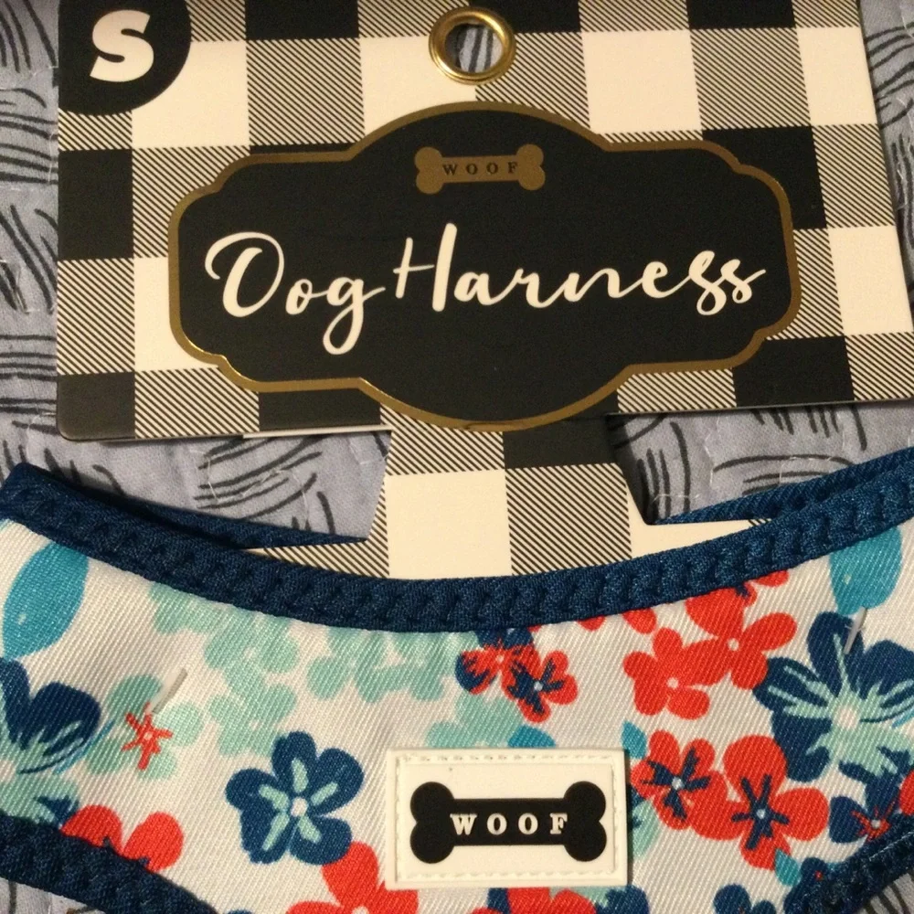 NWT SET - SMALL DOG COLLAR & HARNESS 🦴